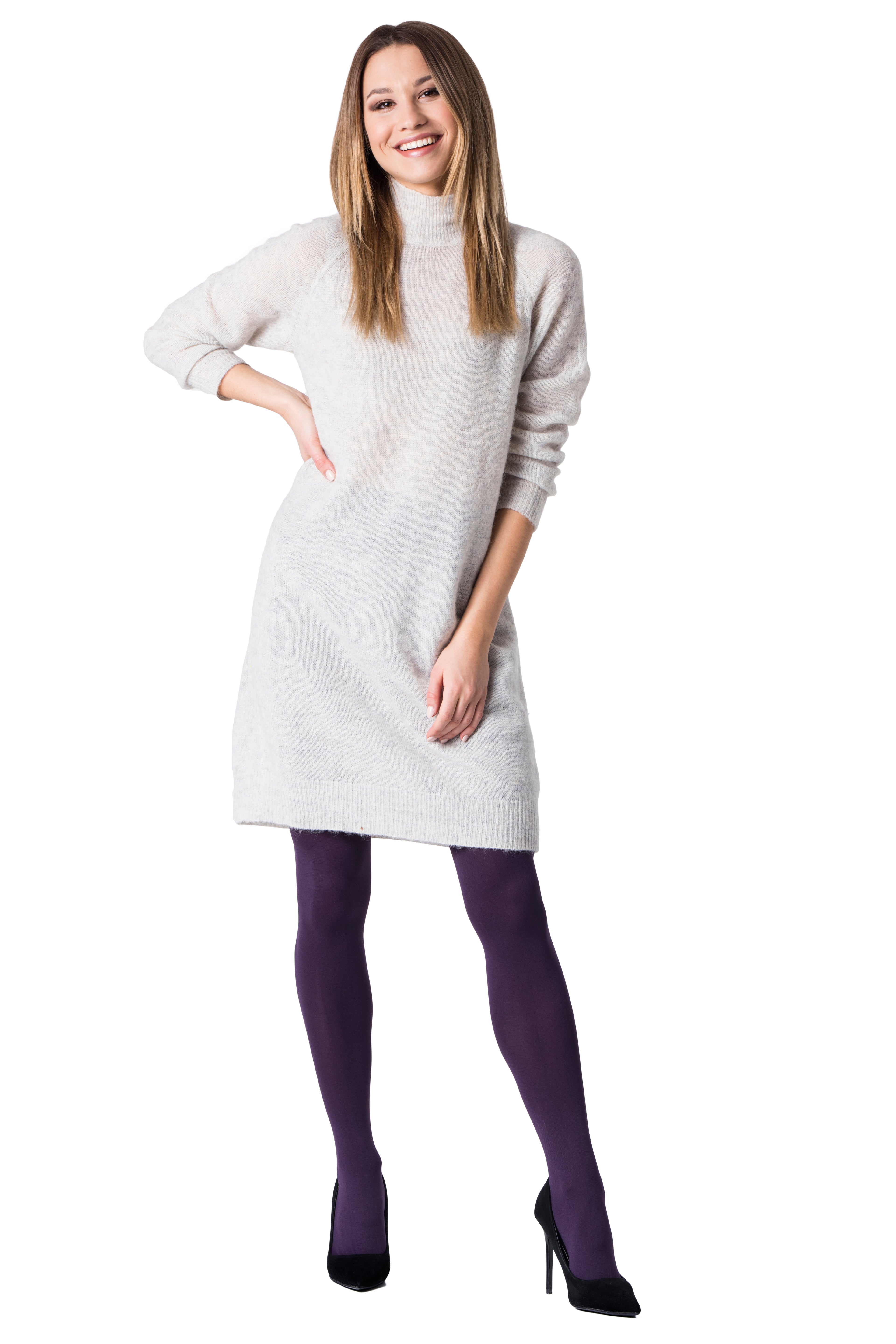 Opaque tights, 60 denier