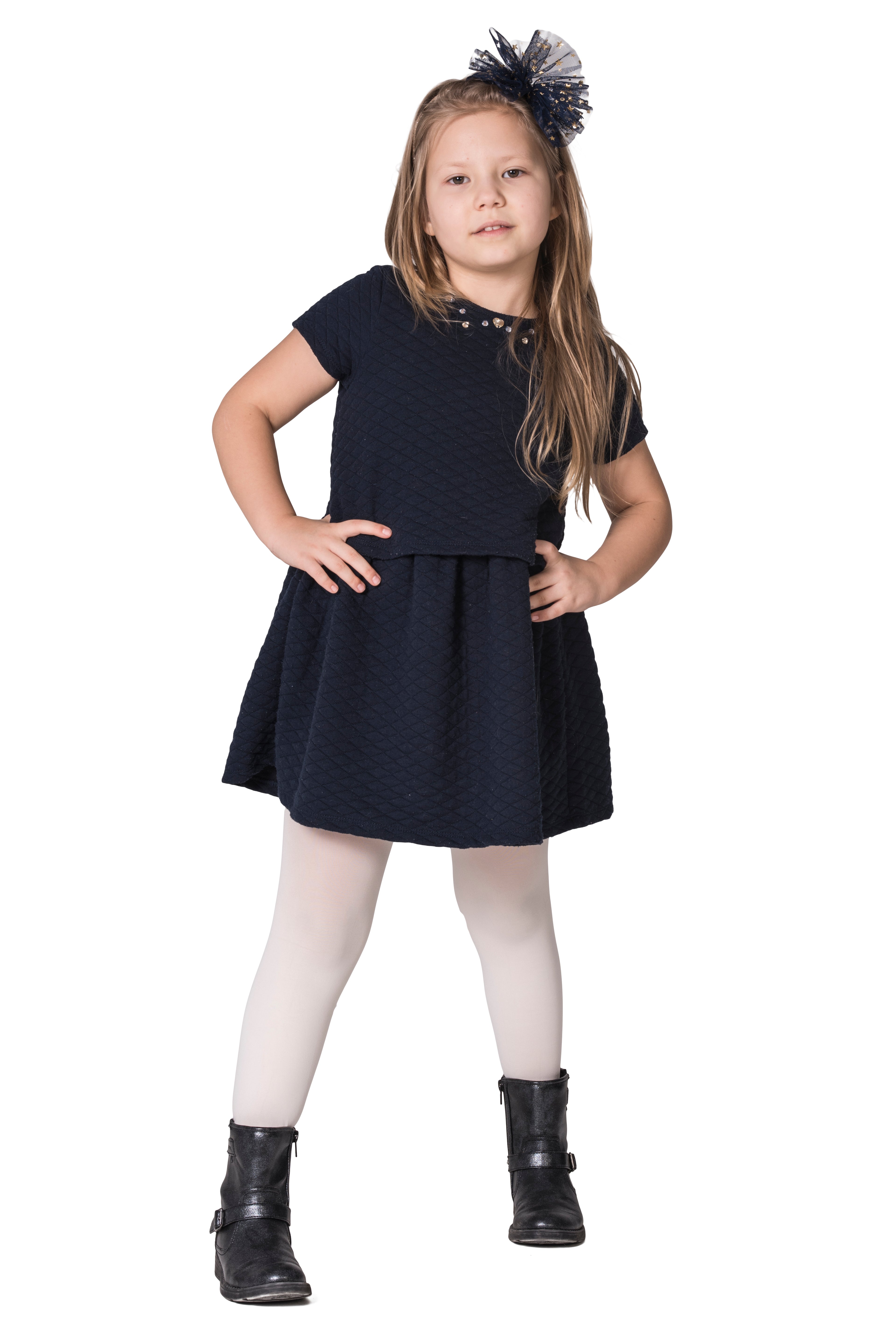 Kids opaque plain tights, 40 denier