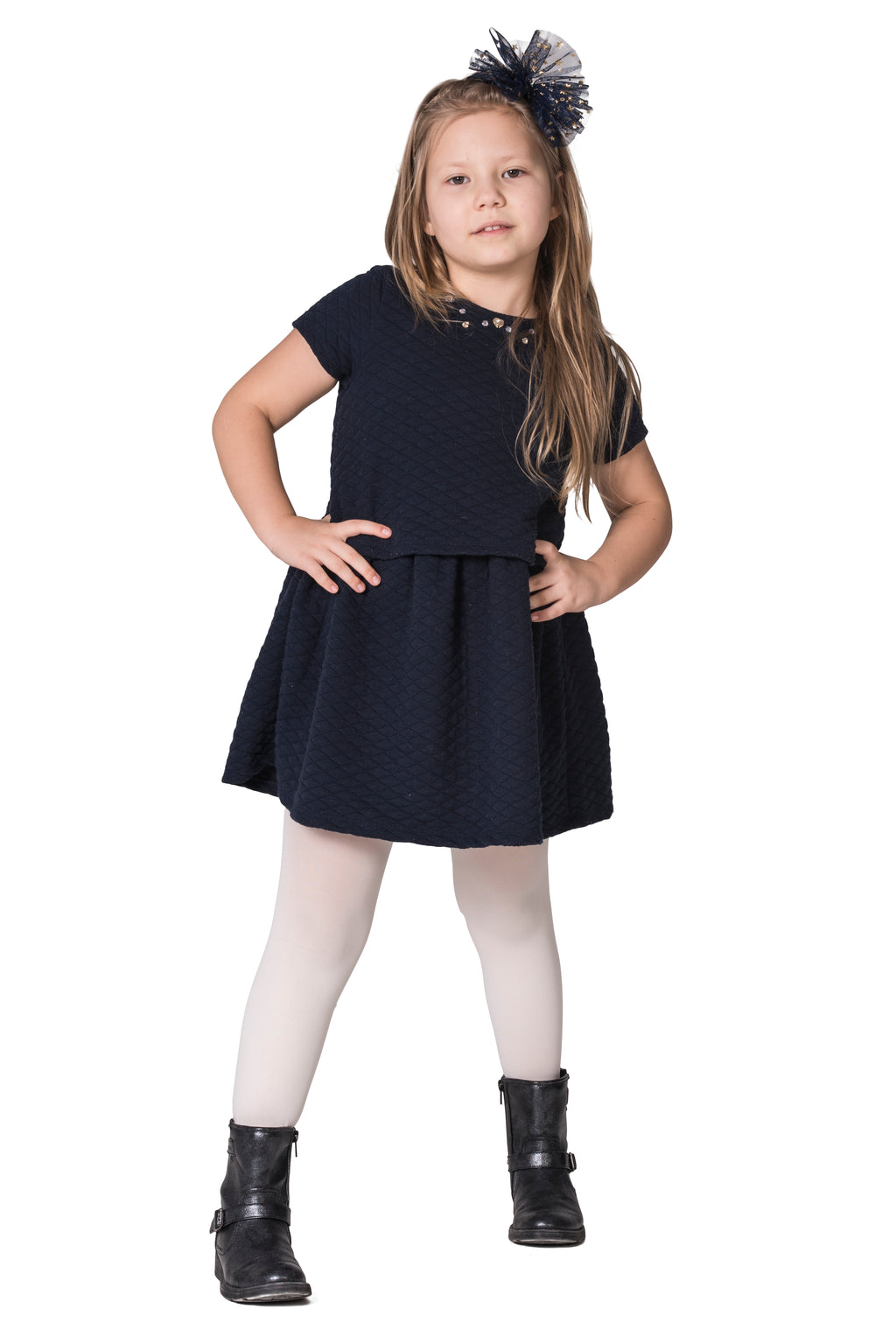 Kids opaque plain tights, 40 denier
