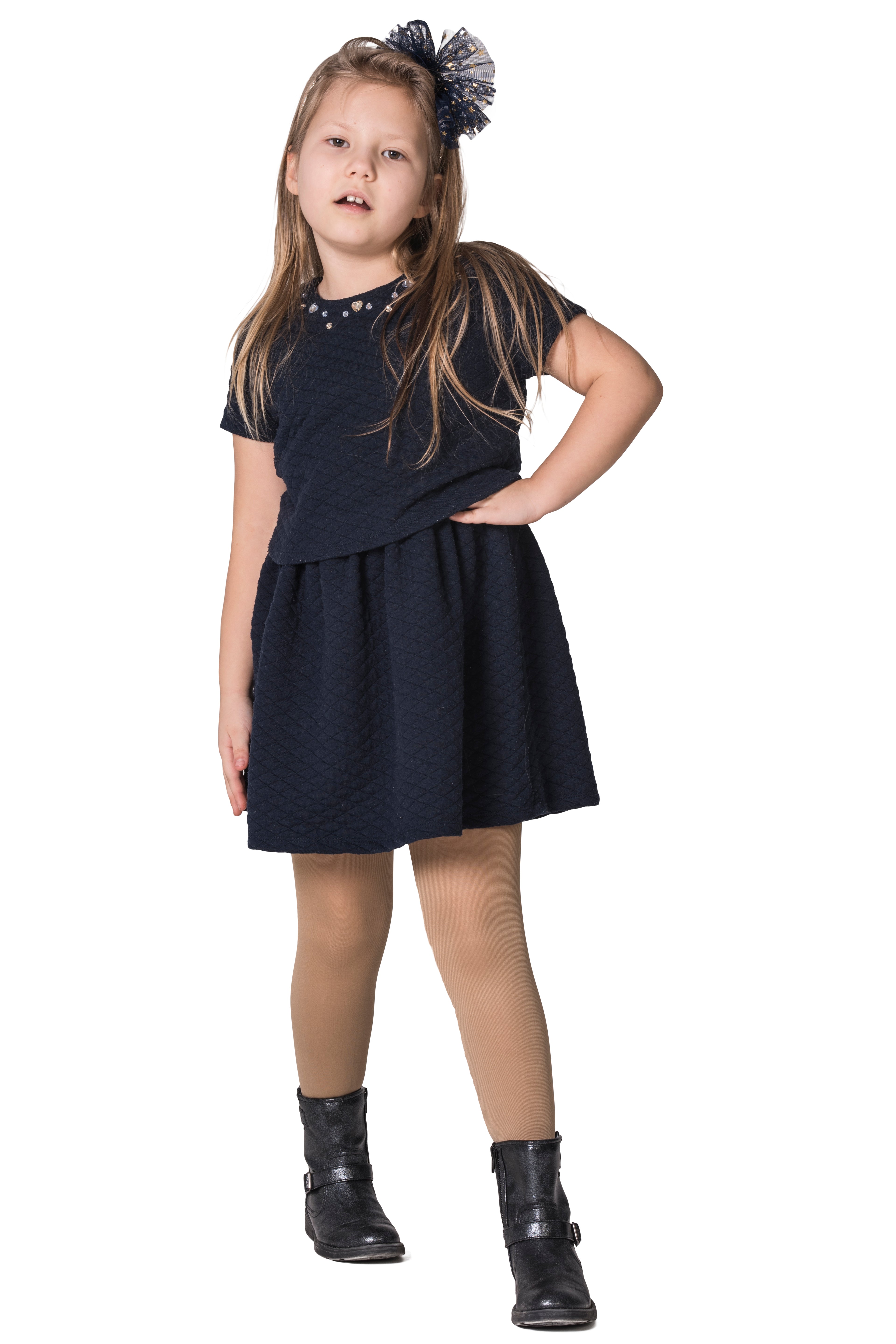 Kids opaque plain tights, 40 denier