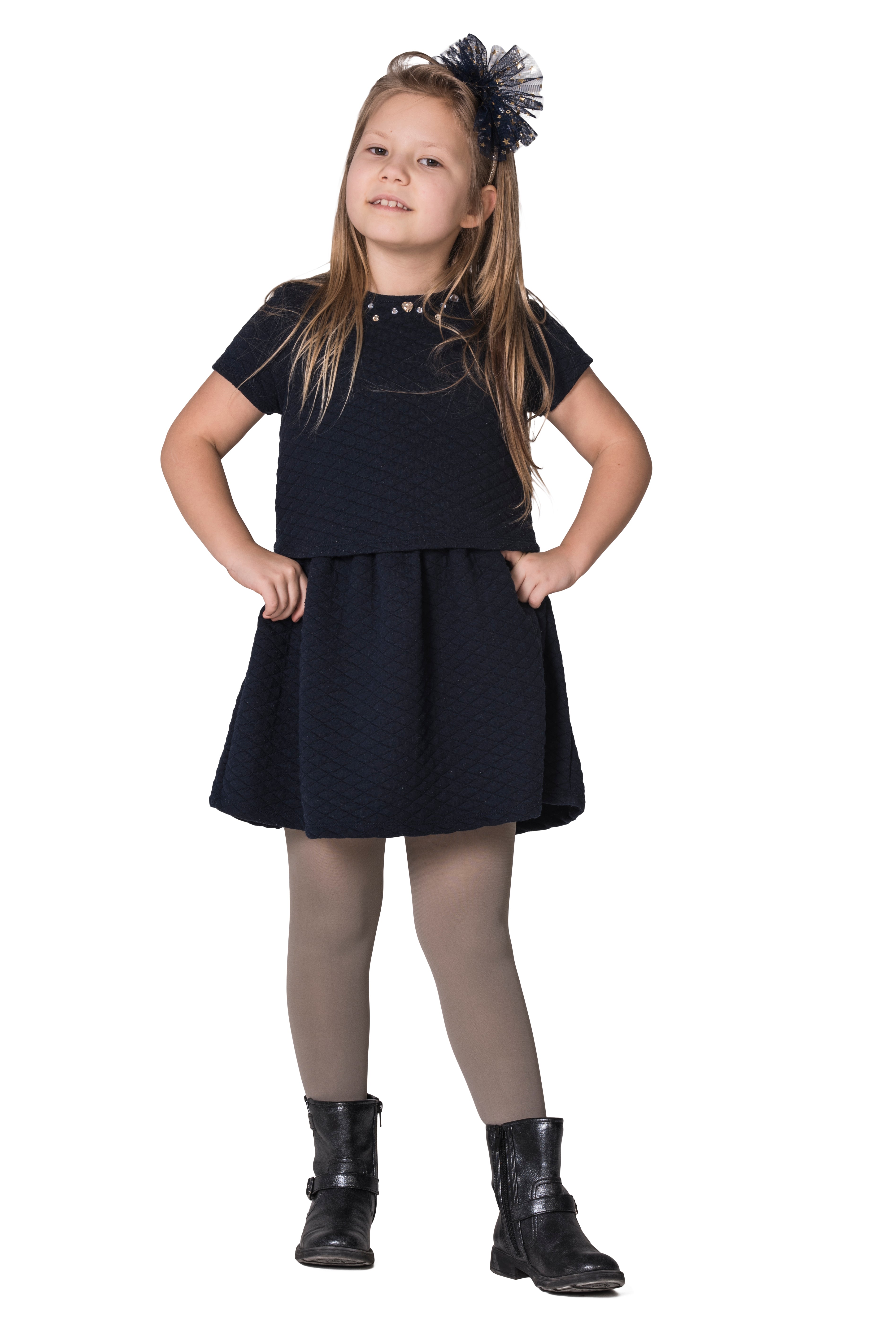 Kids opaque plain tights, 40 denier