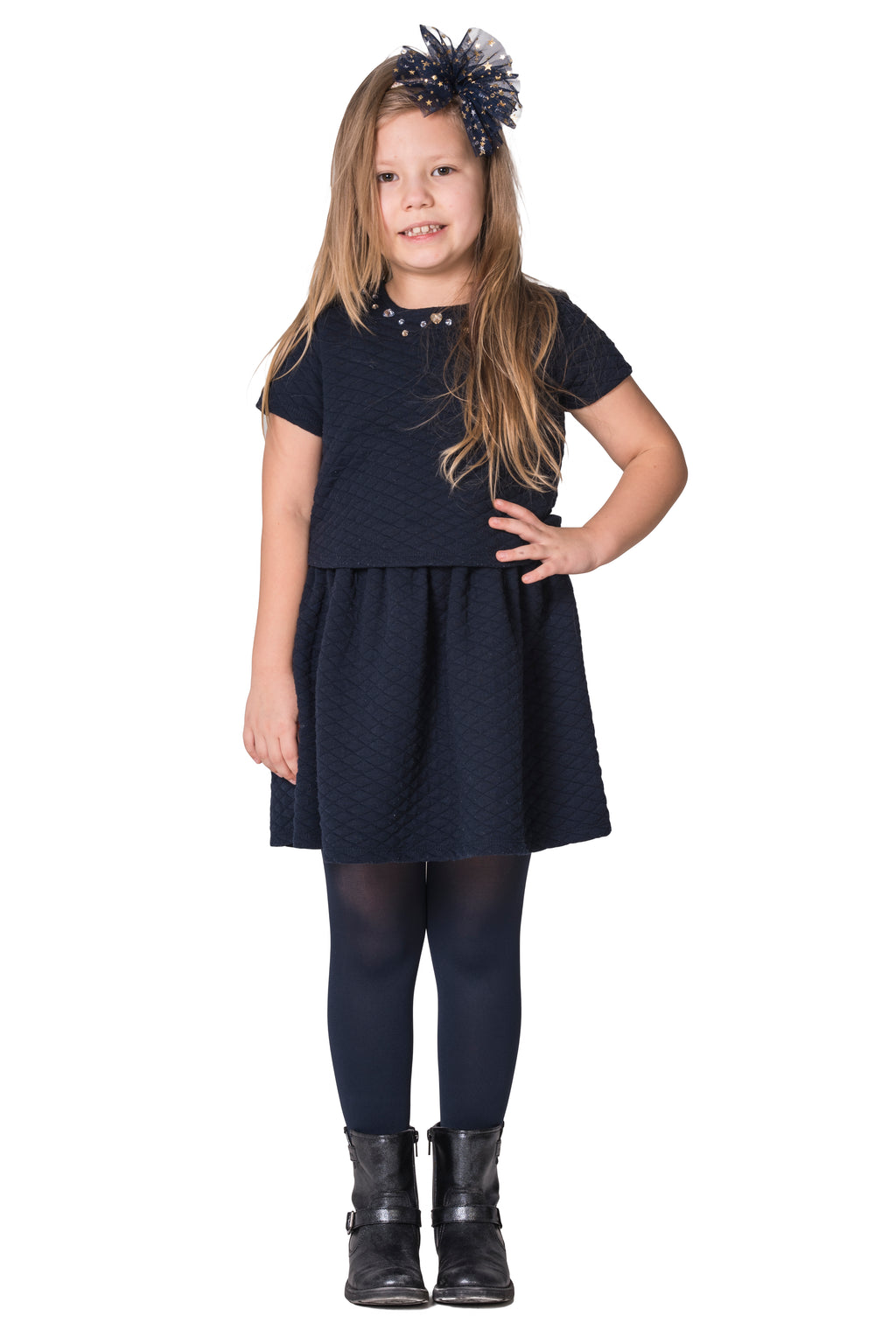 Kids opaque plain tights, 40 denier