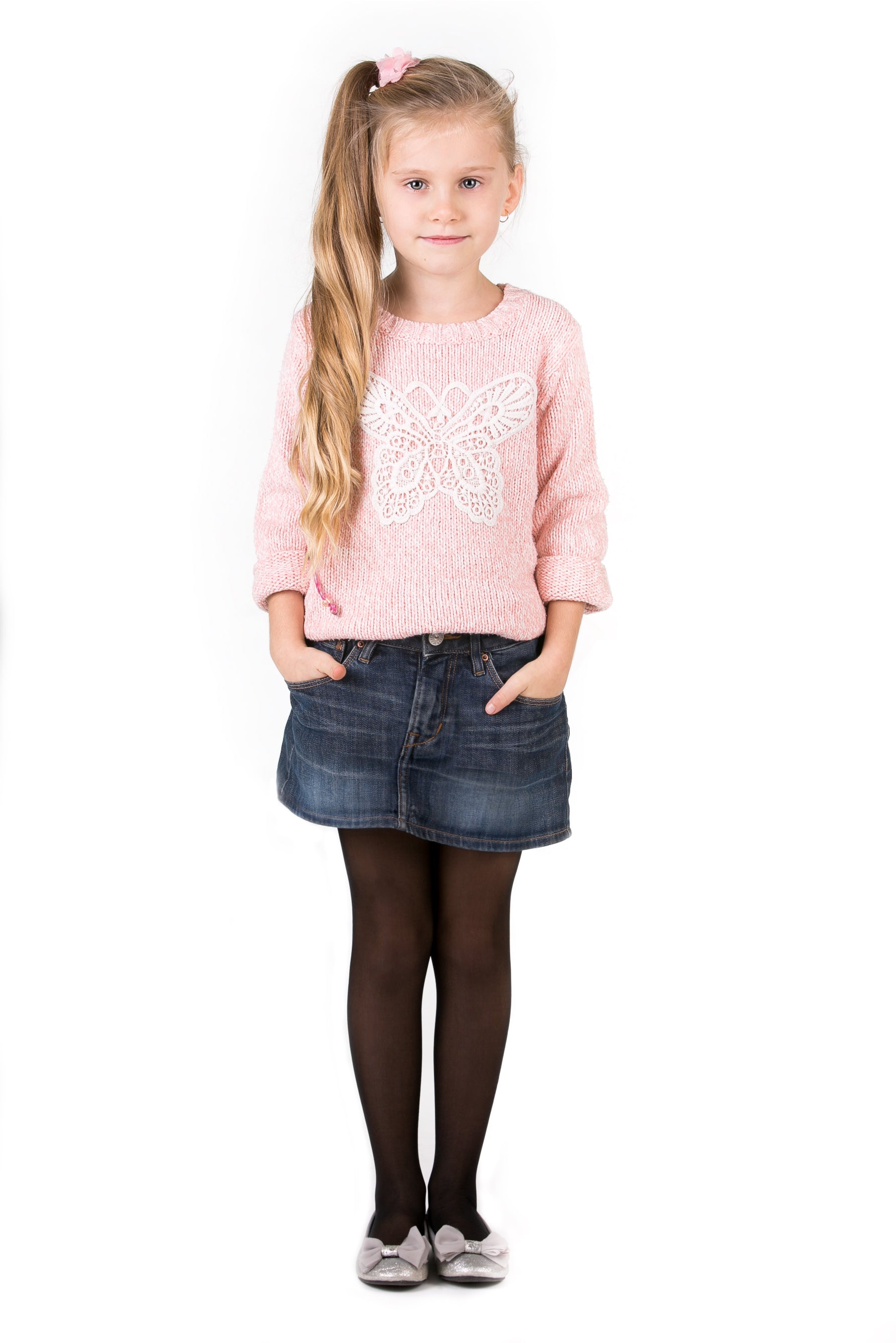 Girls tights„Little ladies”, 15 denier