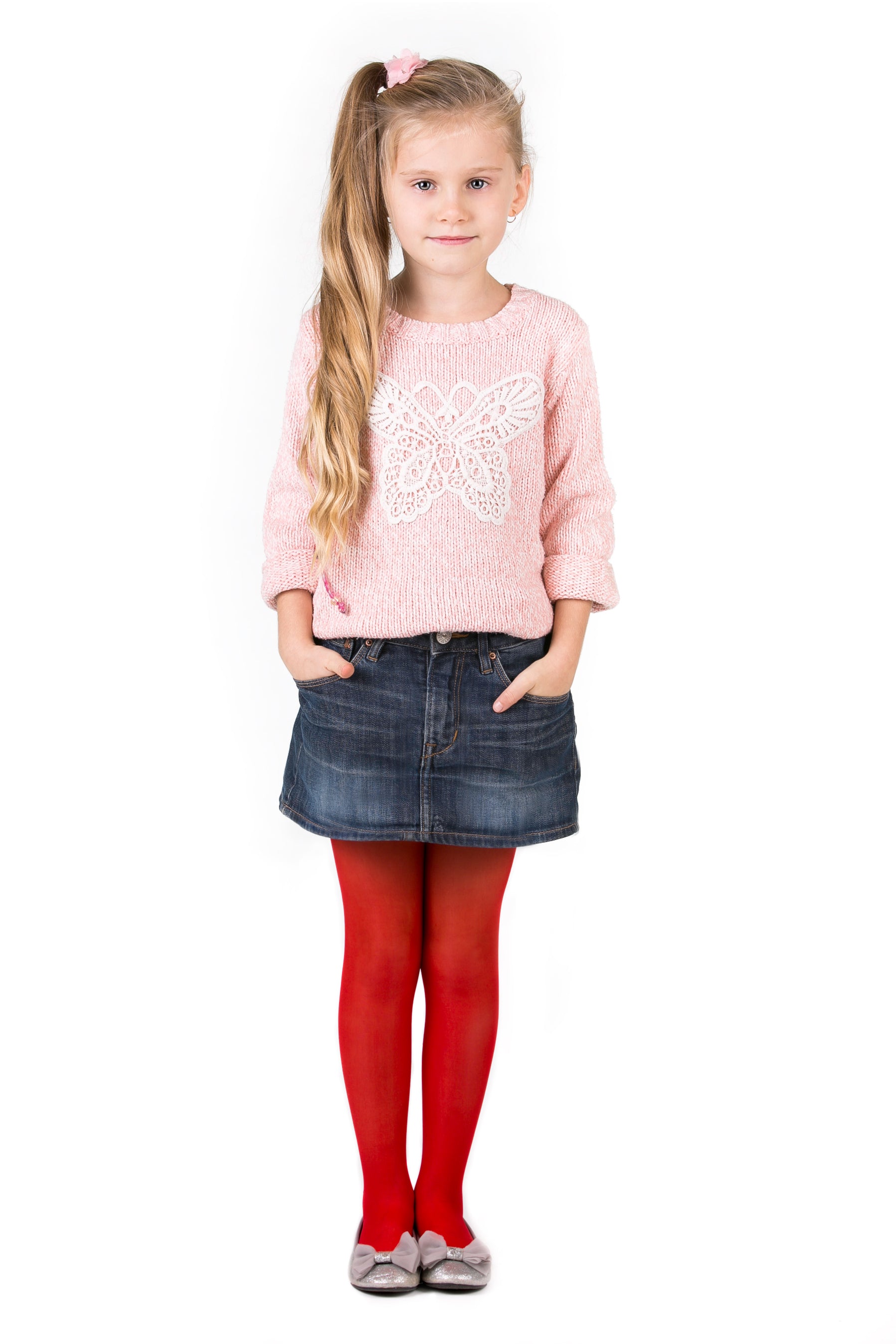 Girls tights„Little ladies”, 15 denier