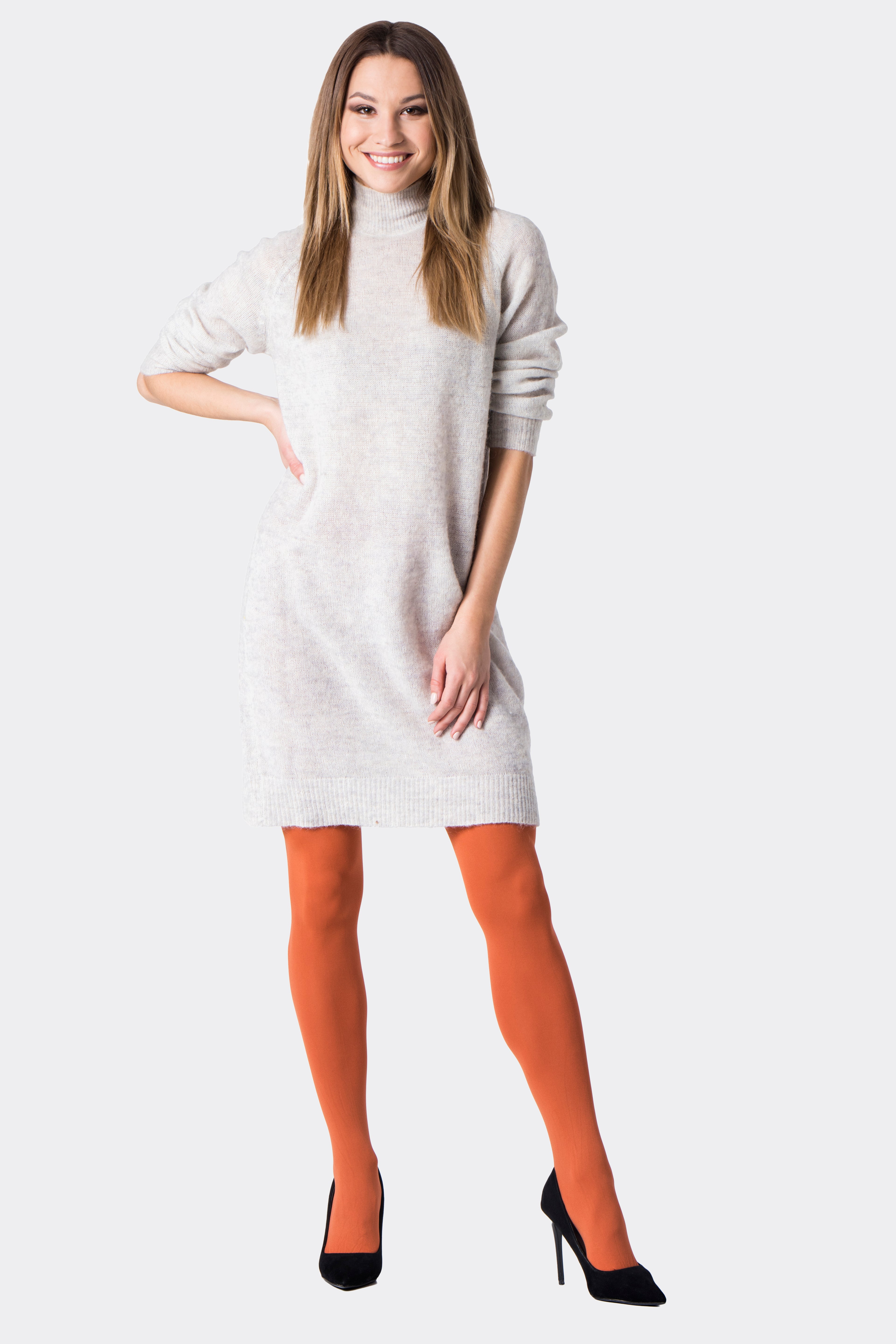 Opaque tights, 100 denier