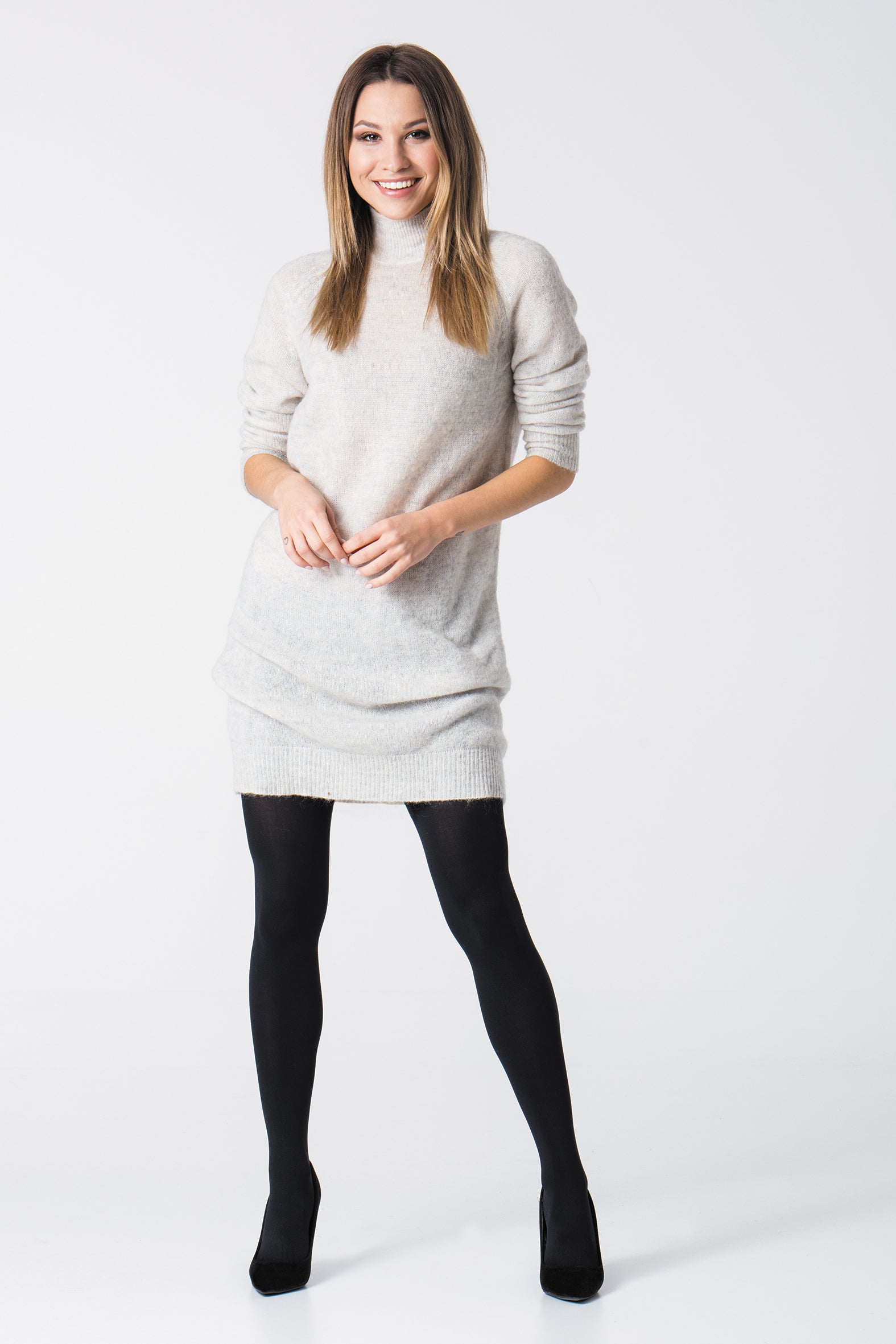 Opaque tights, 100 denier