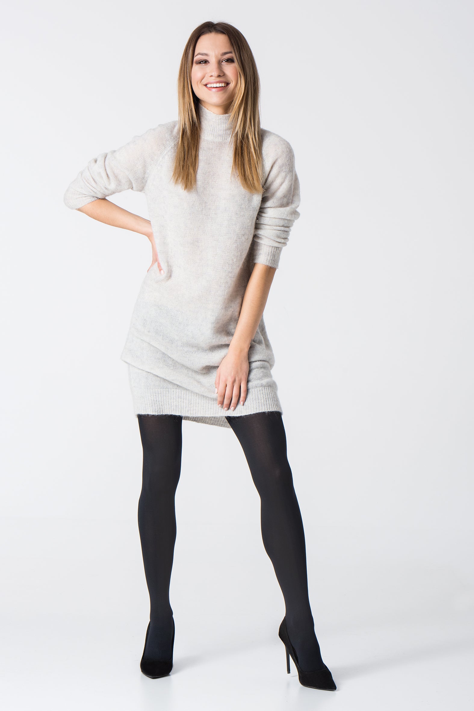 Opaque tights, 60 denier