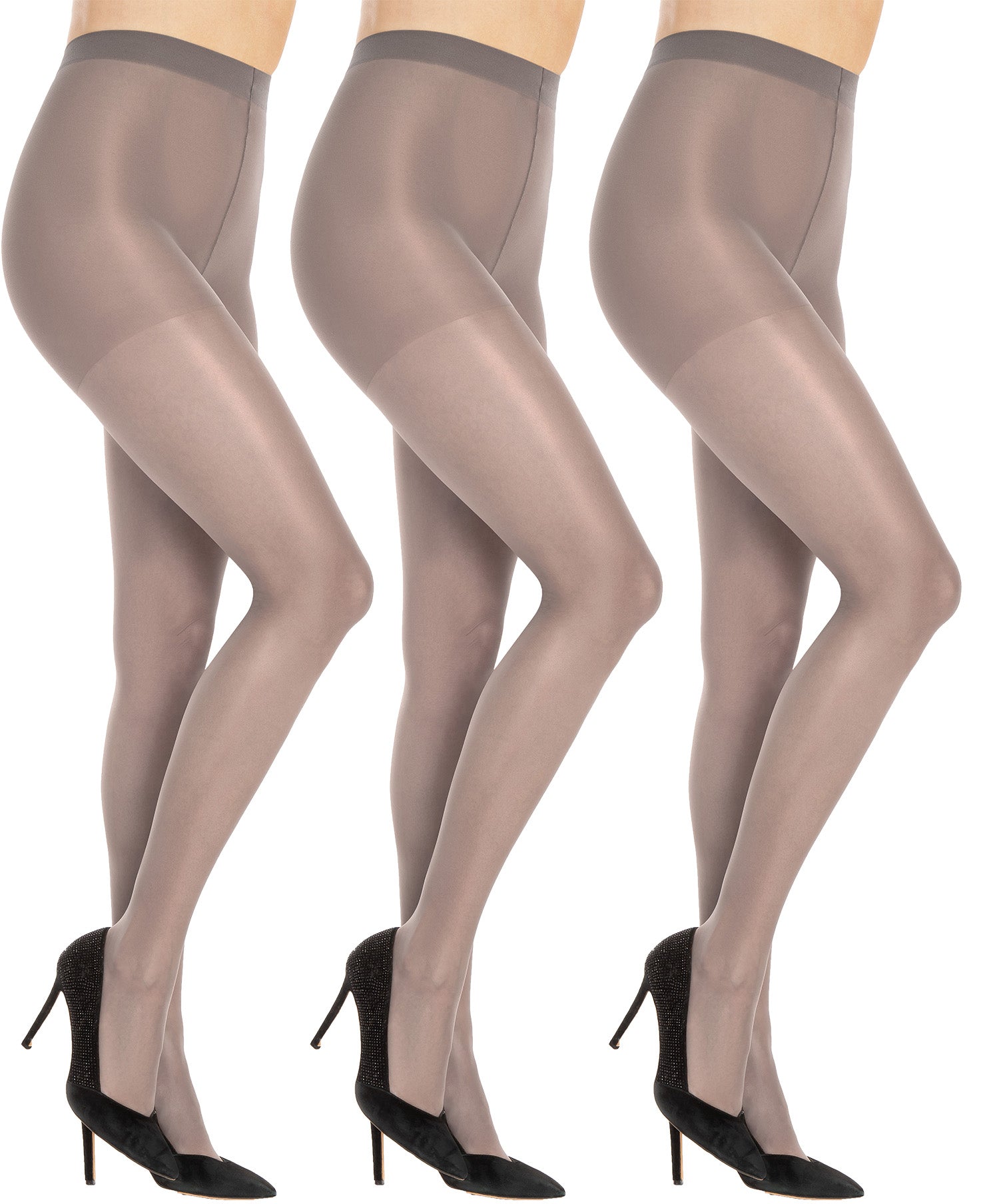 SENTELEGRI "Claudia" 3 Pairs Women’s Sheer Tights –  20 Denier