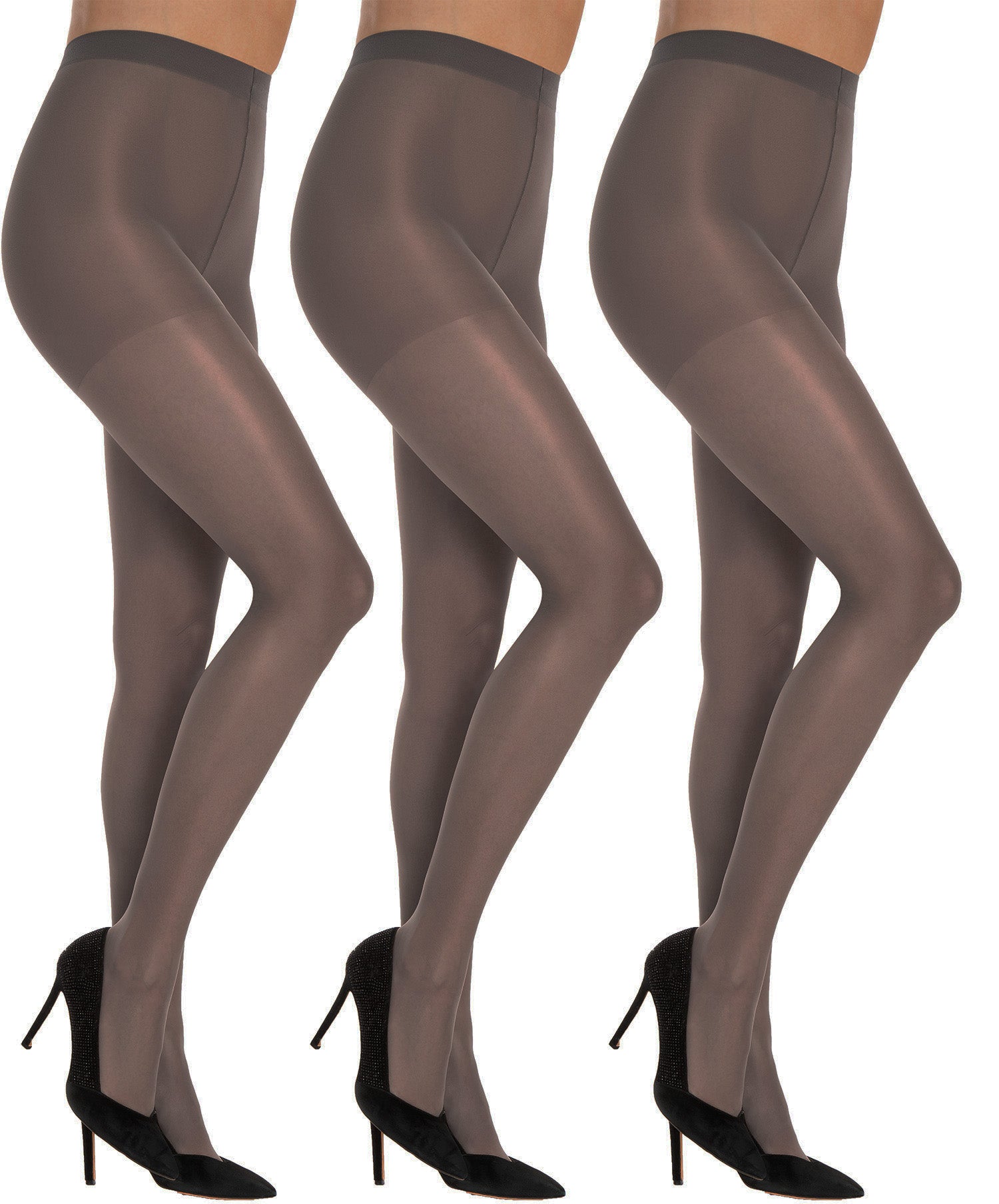 SENTELEGRI "Vanessa" 3 Pairs Women’s Sheer Tights – 15 Denier
