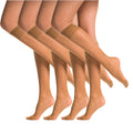 SENTELEGRI Fortina Women’s Knee High Socks – Reinforced Toes - 4 Pairs (Copy)